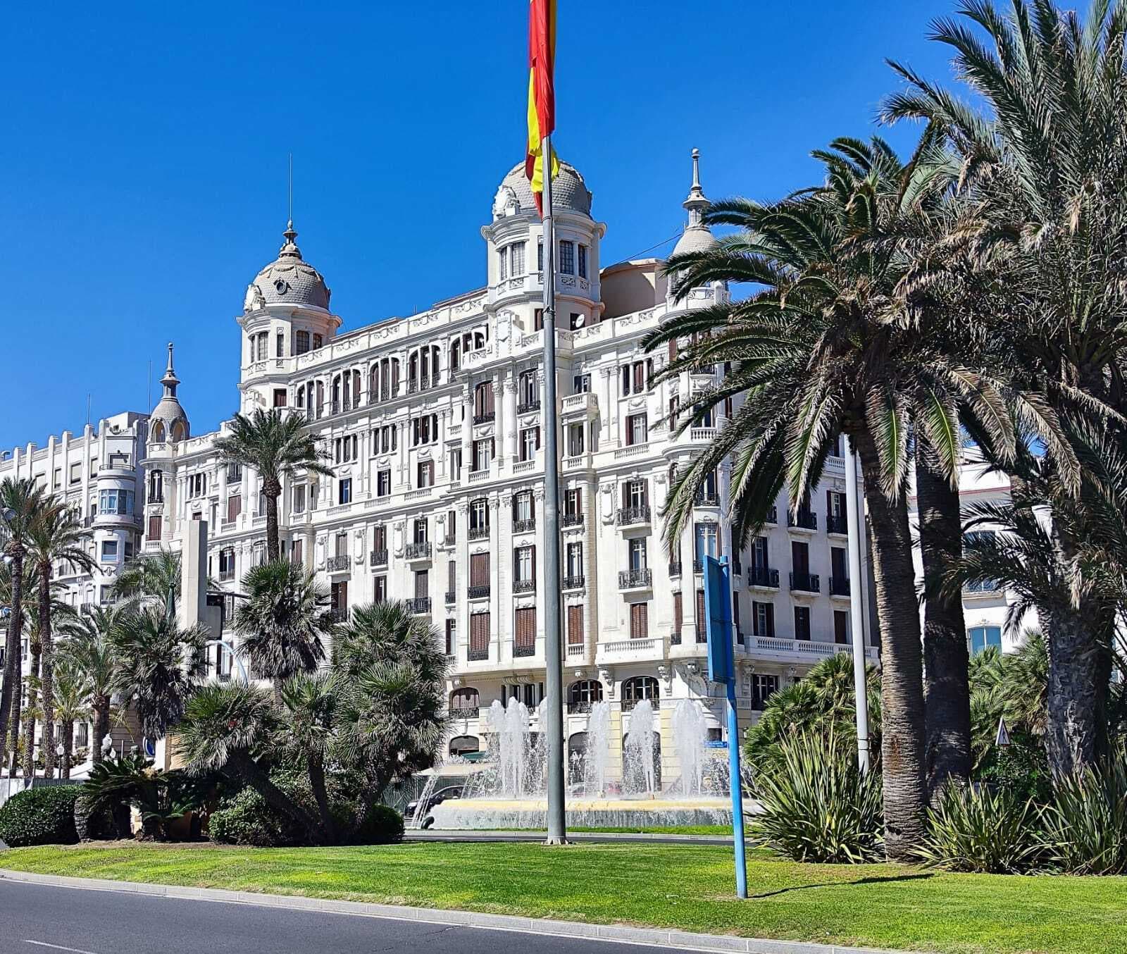 Historic city building in Alicante