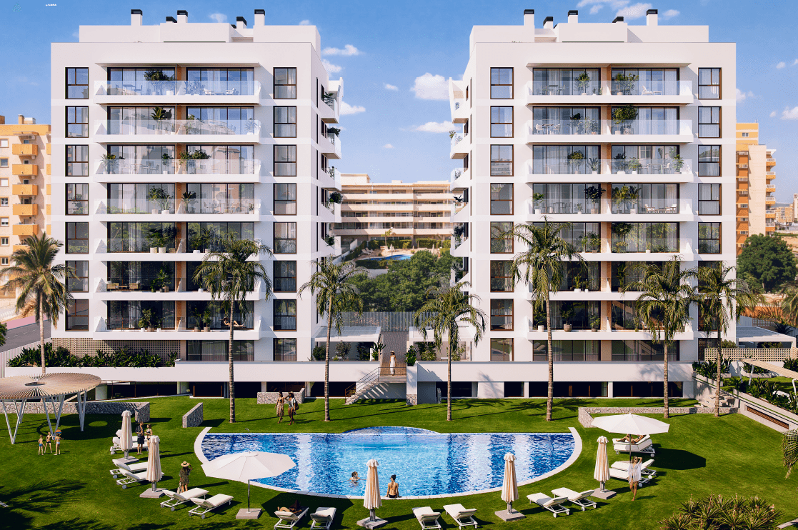 Modern holiday apartment development on the Costa Blanca 1